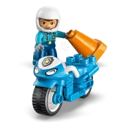 Image : LEGO DUPLO Town 10471 La moto de police bleue
