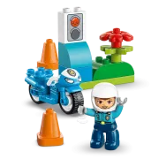 Image : LEGO DUPLO Town 10471 La moto de police bleue