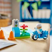 Image : LEGO DUPLO Town 10471 La moto de police bleue