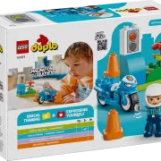 Image : LEGO DUPLO Town 10471 La moto de police bleue
