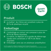 Image : Bosch Atino ligne 2.2 m + ruban 2 m - Mètre laser ligne 0603663A03