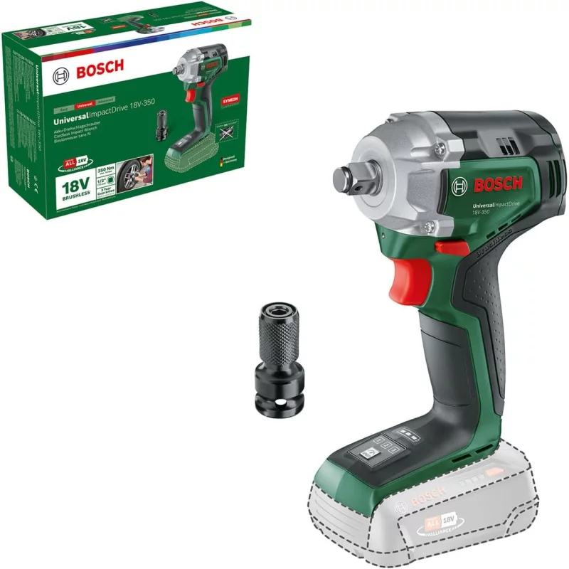 Image : Bosch UniversalImpactDrive 18V-350 - Boulonneuse 0603980304