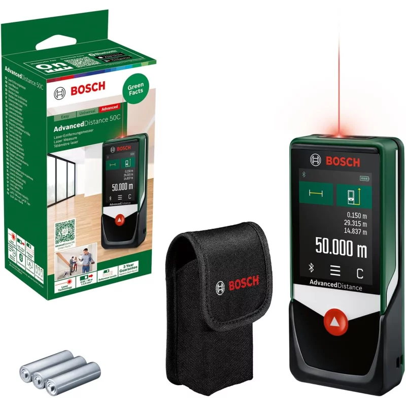 Image : Bosch AdvancedDistance 50C 50 m - Télémètre laser 0603672202