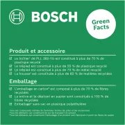 Image : BOSCH PLL 360 1G - Niveau laser à lignes vertes - 0603663M01