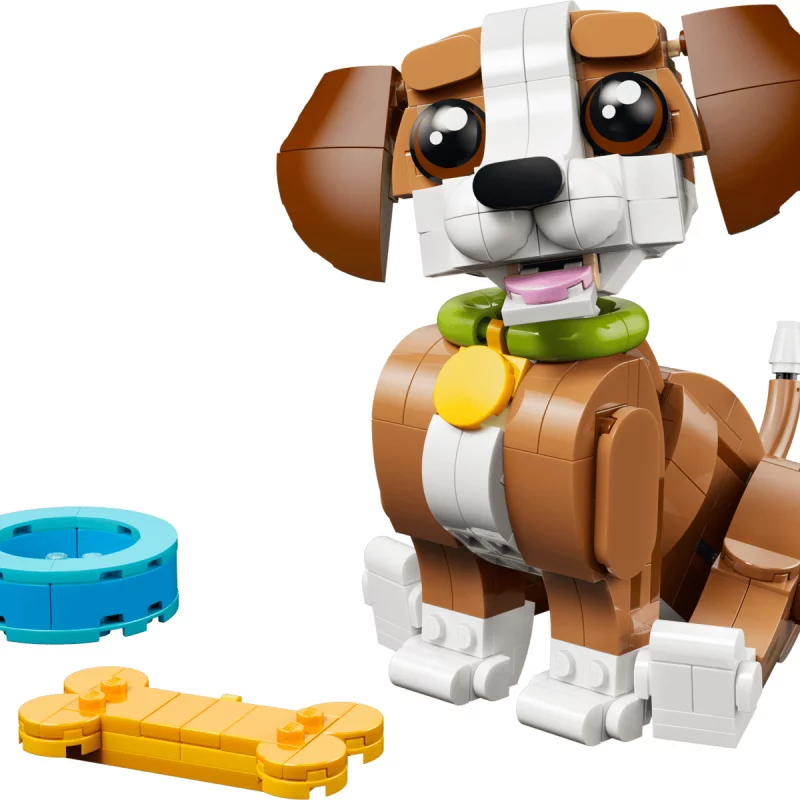 Image : LEGO 31382 Les adorables animaux : le chiot joueur Creator 3-en-1
