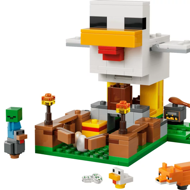 Image : LEGO 21585 La Ferme à poulet Minecraft