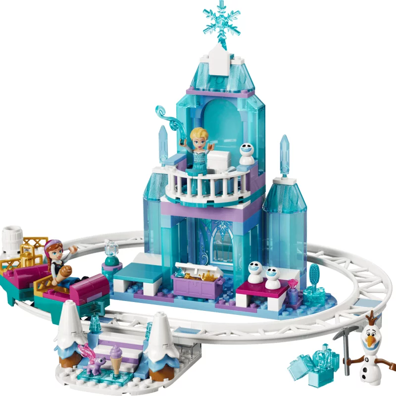 Image : LEGO 43281 Le château de glace et la piste enneigée d'Elsa  Disney Princess