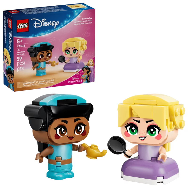 Image : LEGO 43303 Jasmine et Raiponce miniatures Disney Princess