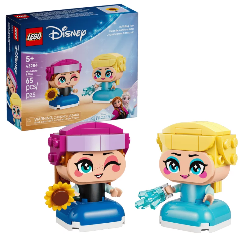 Image : LEGO 43284 Anna et Elsa miniatures Disney Princess