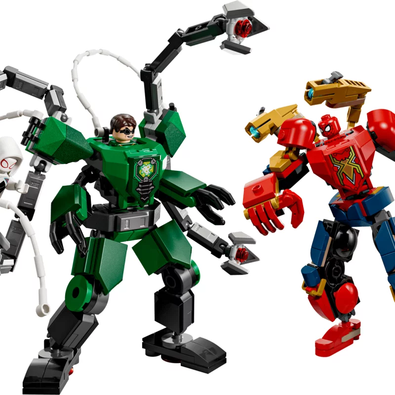 Image : LEGO 76338 Le combat des robots : Spider-Man contre Docteur Octopus Marvel