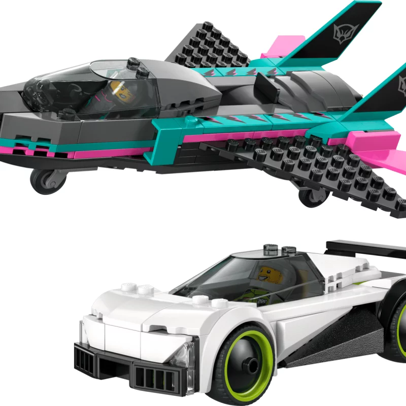 Image : LEGO 60489 Le jet contre la voiture City