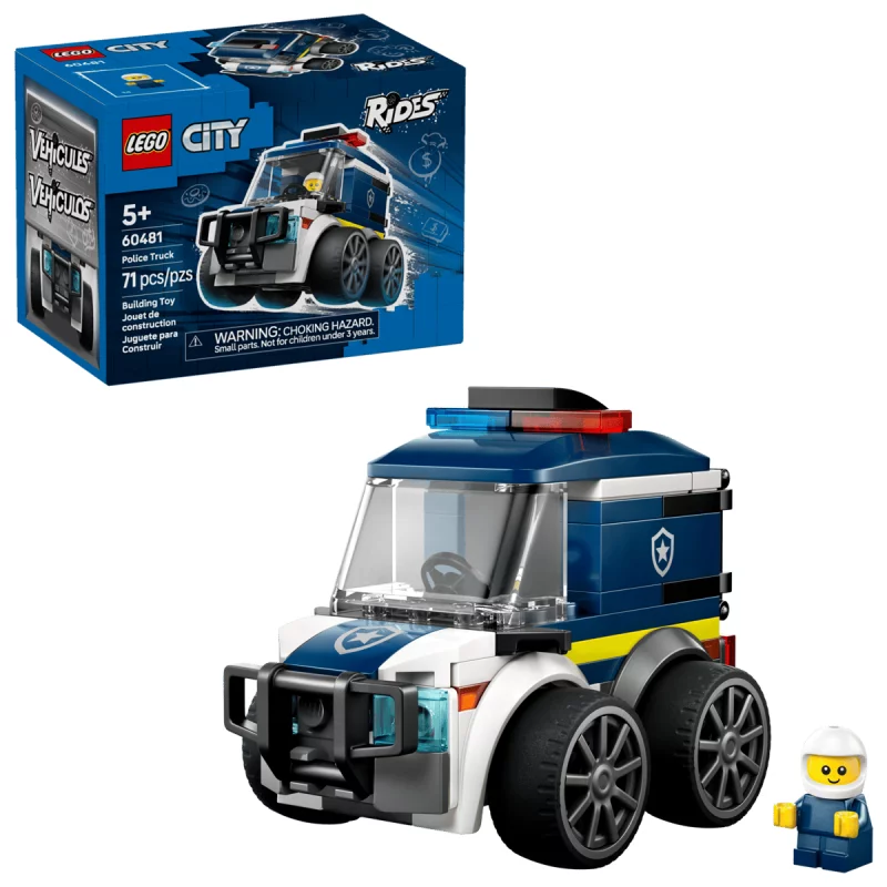 Image : LEGO 60481 Véhicules - Le camion de police City
