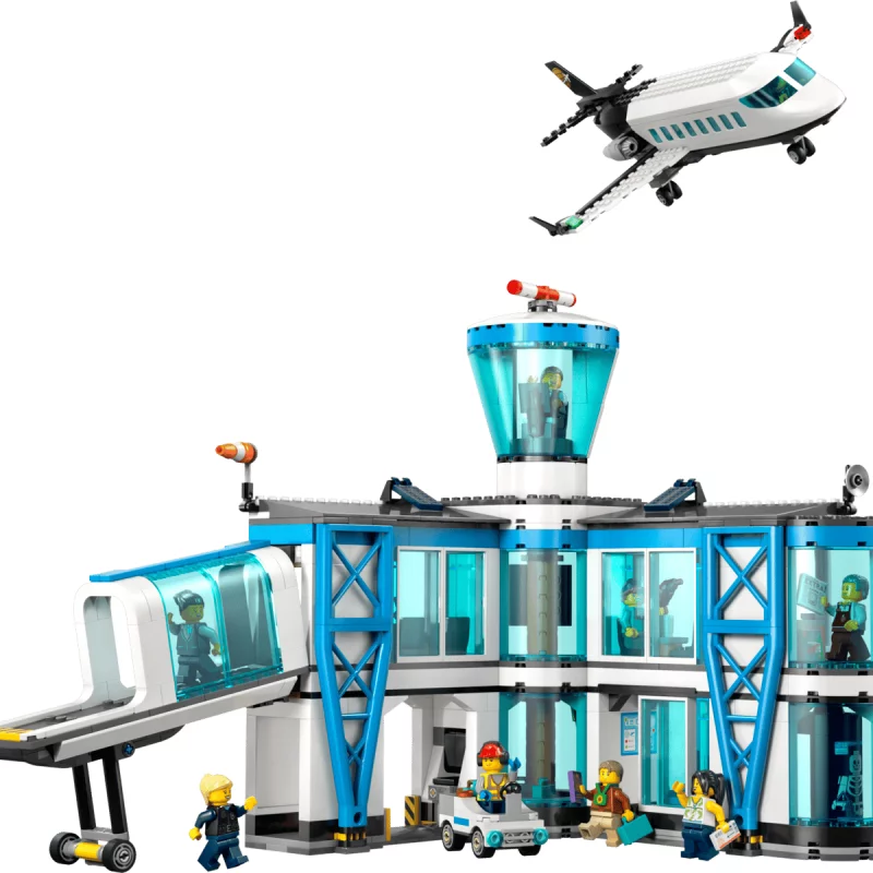 Image : LEGO 60502 L'aéroport et l'avion City