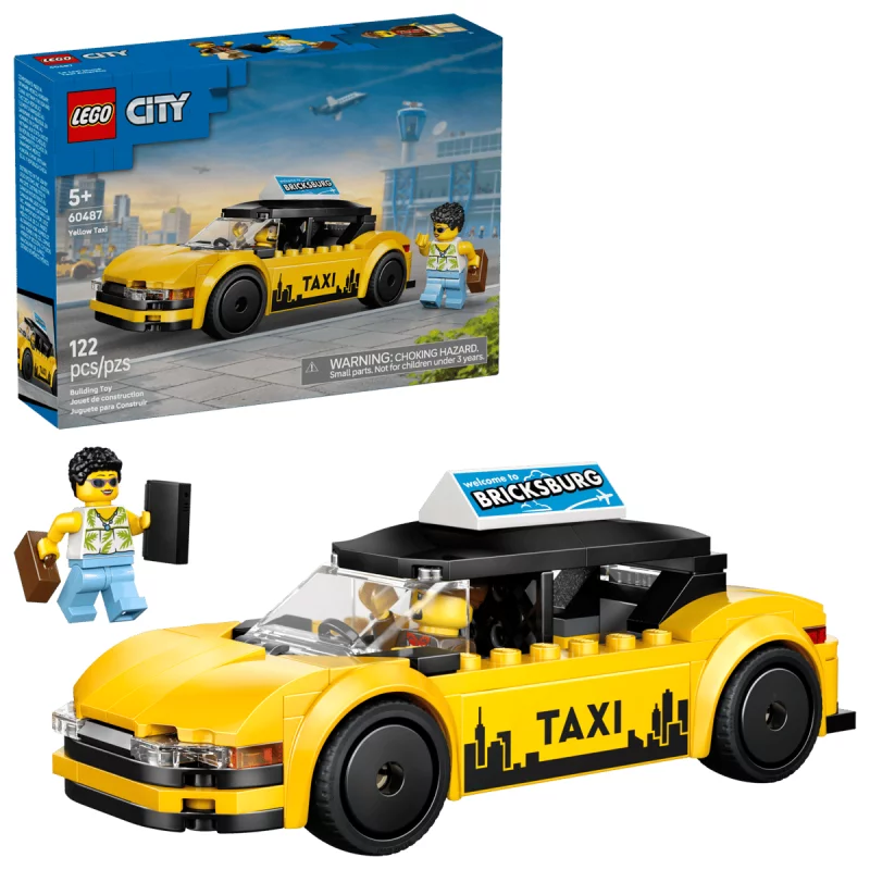 Image : LEGO 60487 Le taxi jaune City