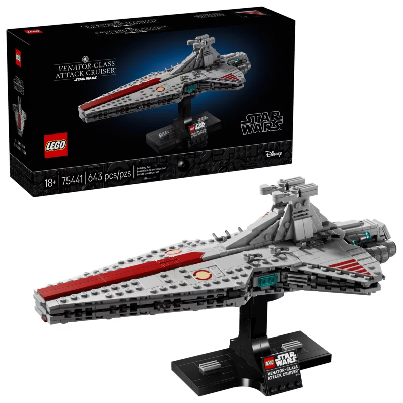 Image : LEGO 75441 Le croiseur deassaut de classe Venator Star Wars