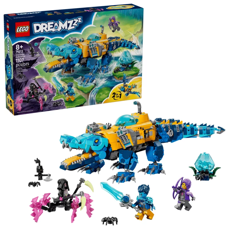 Image : LEGO 71512 Le sous-marin crocodile DREAMZzz
