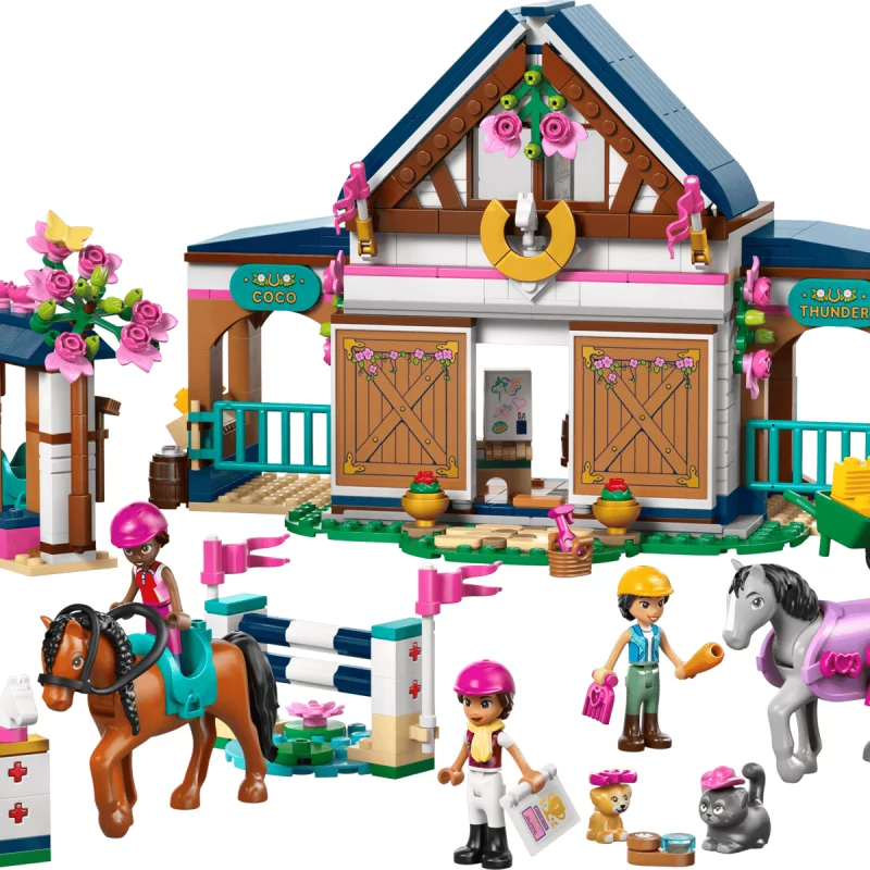 Image : LEGO 42688 L'écurie et l'école d'équitation Friends