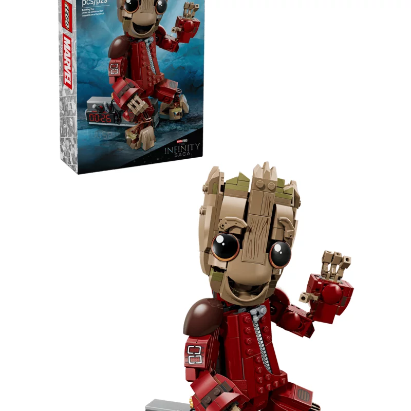 Image : LEGO Marvel 76341 Groot en tenue de Ravageur