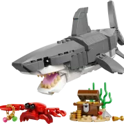LEGO 31381 Le redoutable requin et le coffre au trésor Creator 3-en-1