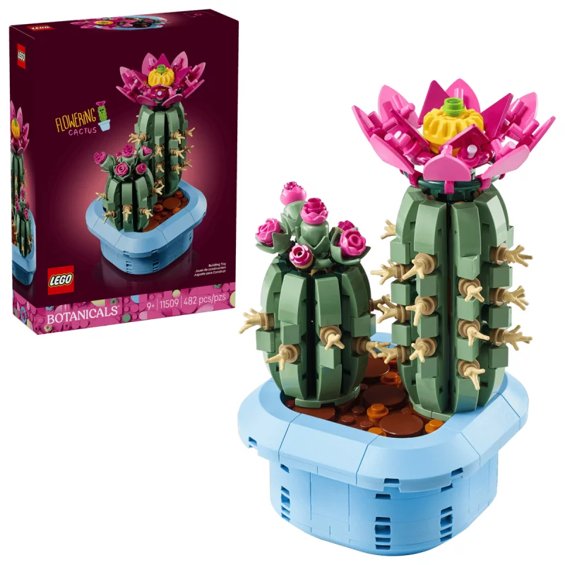 Image : LEGO 11509 Cactus fleuri Botanicals