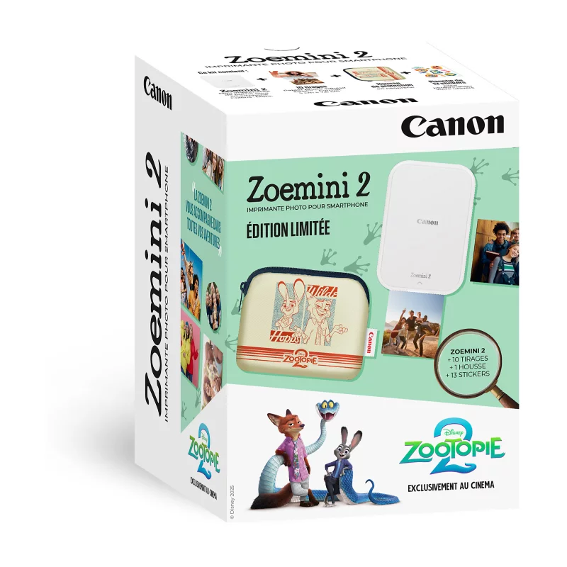 Image : CANON Zoemini 2 Edition Zootopie 2 - Imprimante
