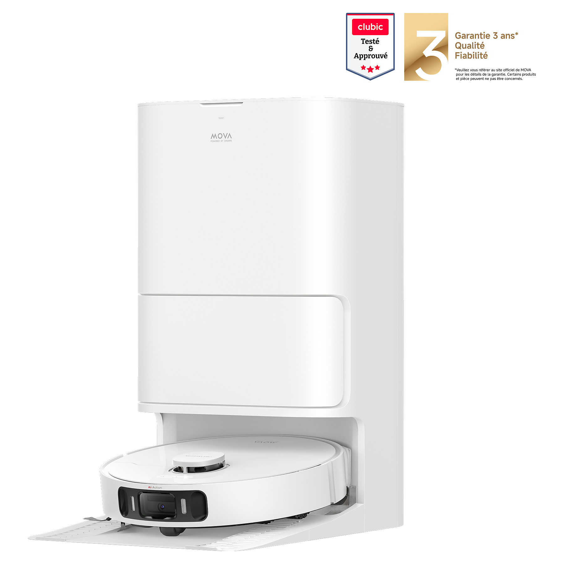 Image : MOVA E40 Ultra - Robot Aspirateur Laveur