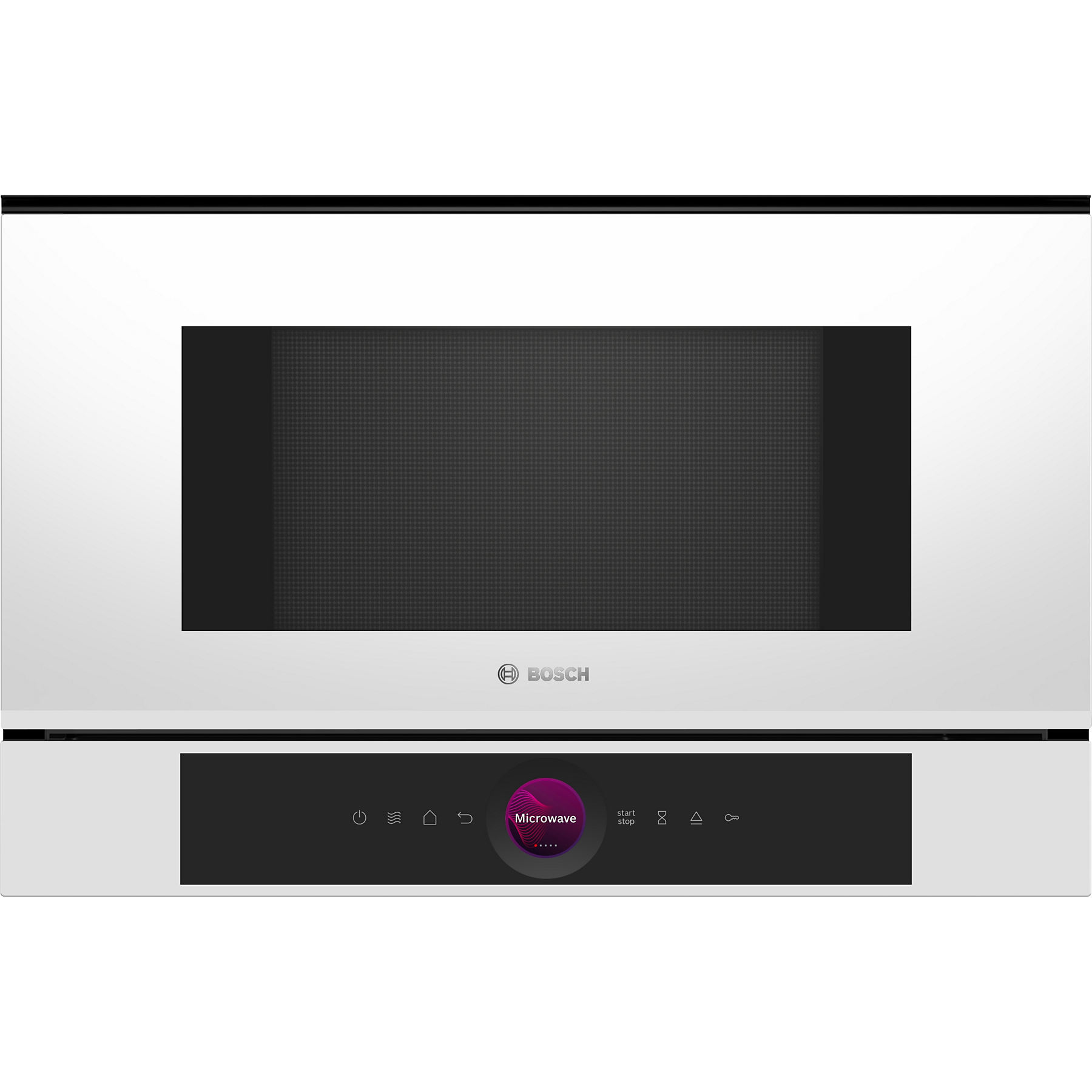 Image : BOSCH BFL7221W1 - Micro ondes encastrable