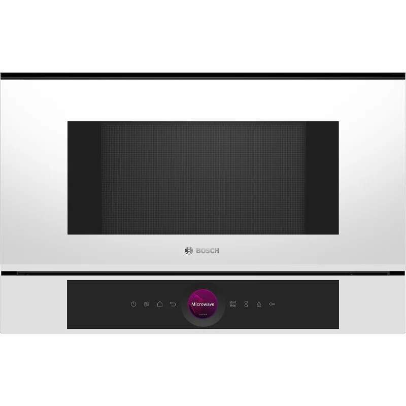 Image : BOSCH BFL7221W1 - Micro ondes encastrable