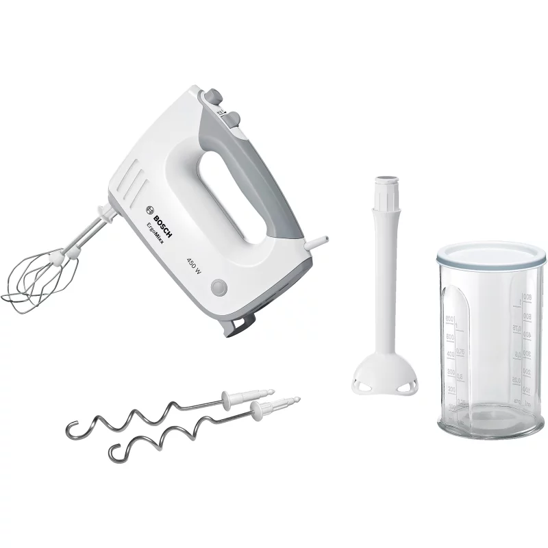 Image : BOSCH MFQ36440 - Batteur Blanc/Gris