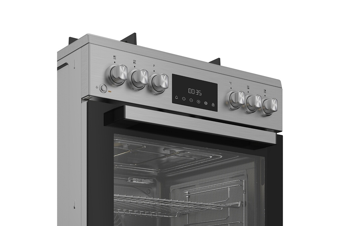 Image : WHIRLPOOL W6G8LCSWXF Inox - Gazinière