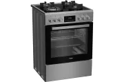Image : WHIRLPOOL W6G8LCSWXF Inox - Gazinière