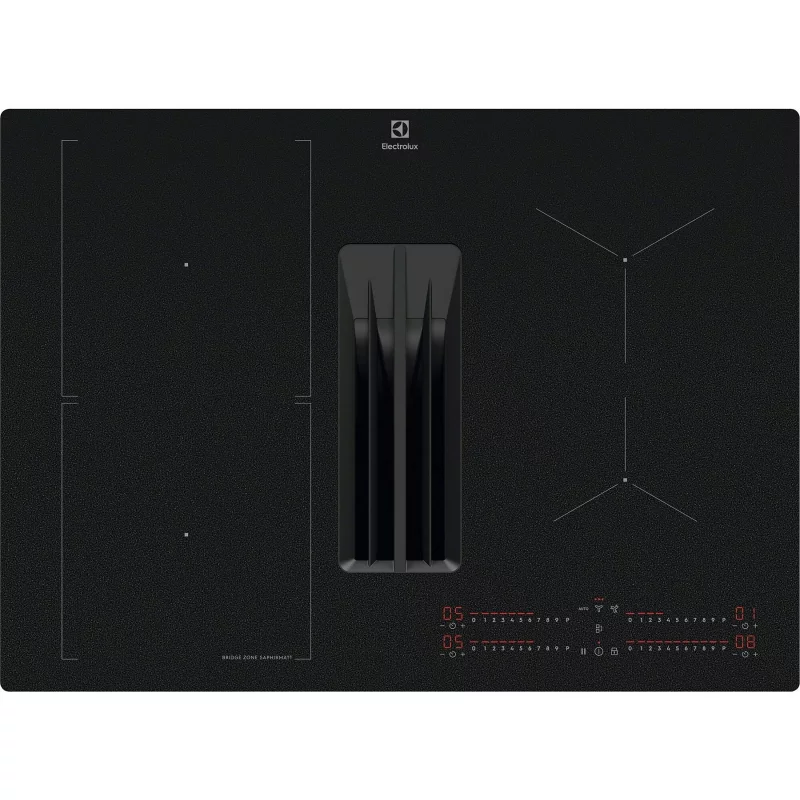 Image : ELECTROLUX KCC73443CZ SaphirMatt - Plaque induction aspirante