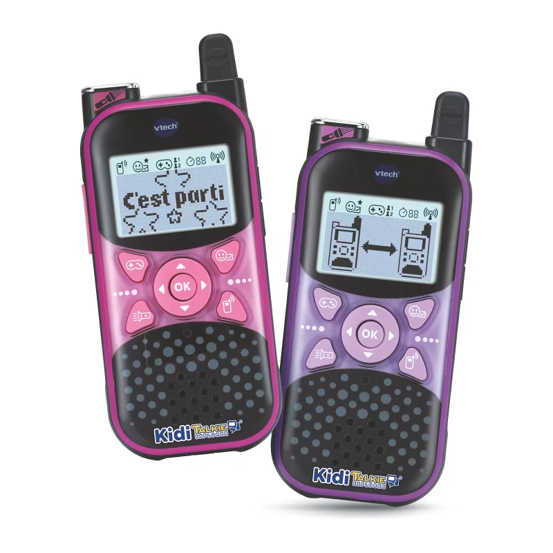 Image : VTECH Kidi Talkie Explorer rose - Talkie Walkie