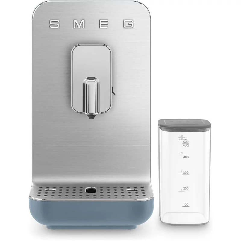 Image : Smeg BCC13SBMEU - Expresso avec broyeur Bleu orage