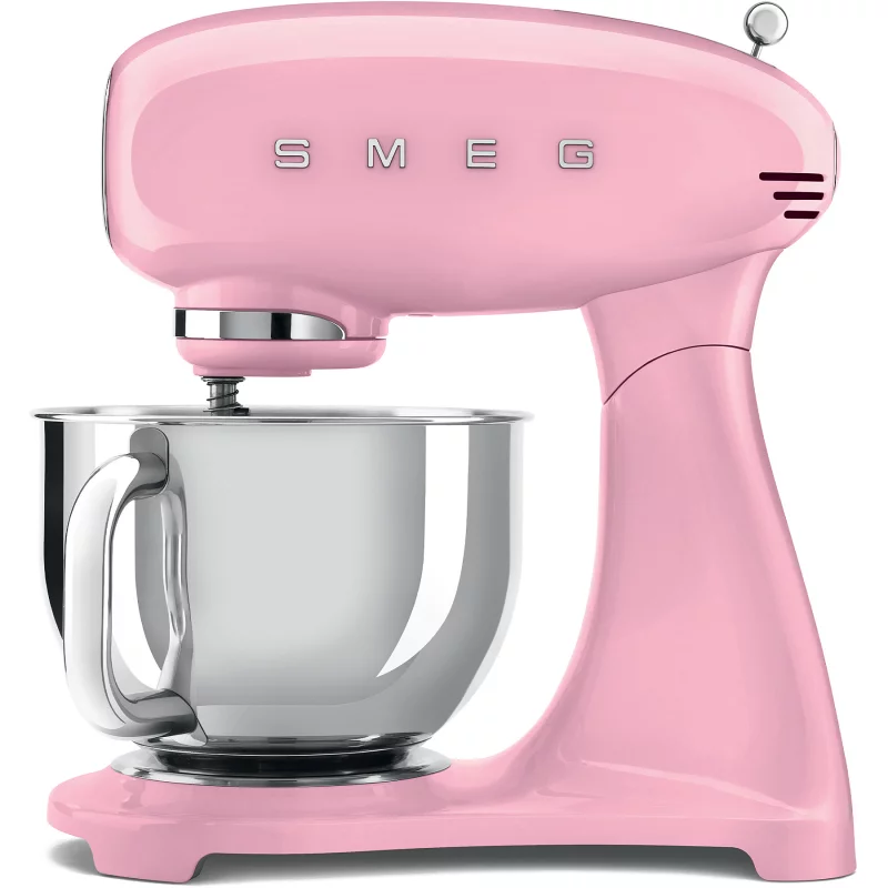 Image : SMEG SMF05PKEU Rose - Robot pâtissier