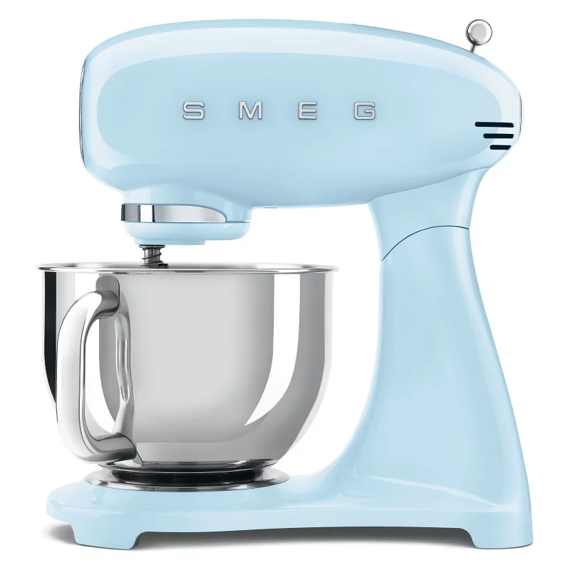 Image : SMEG SMF05PBEU Bleu Azur - Robot pâtissier