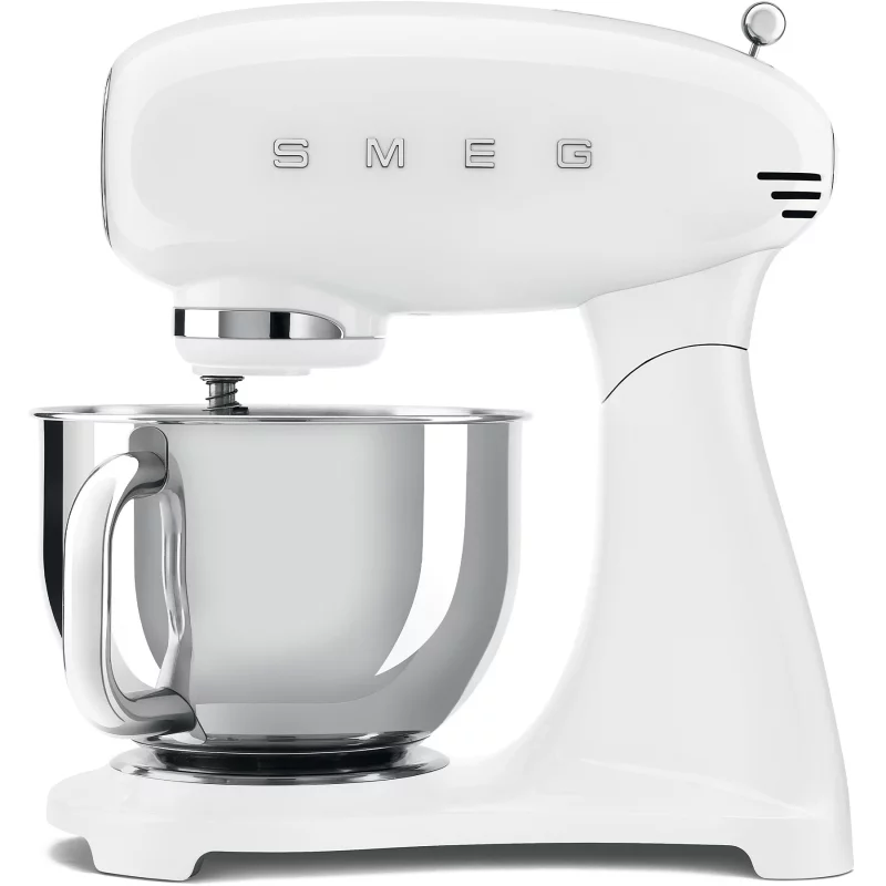 Image : SMEG SMF05WHEU Blanc - Robot pâtissier