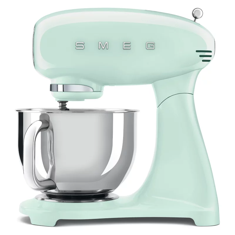 Image : SMEG SMF05PGEU Vert d'eau - Robot pâtissier