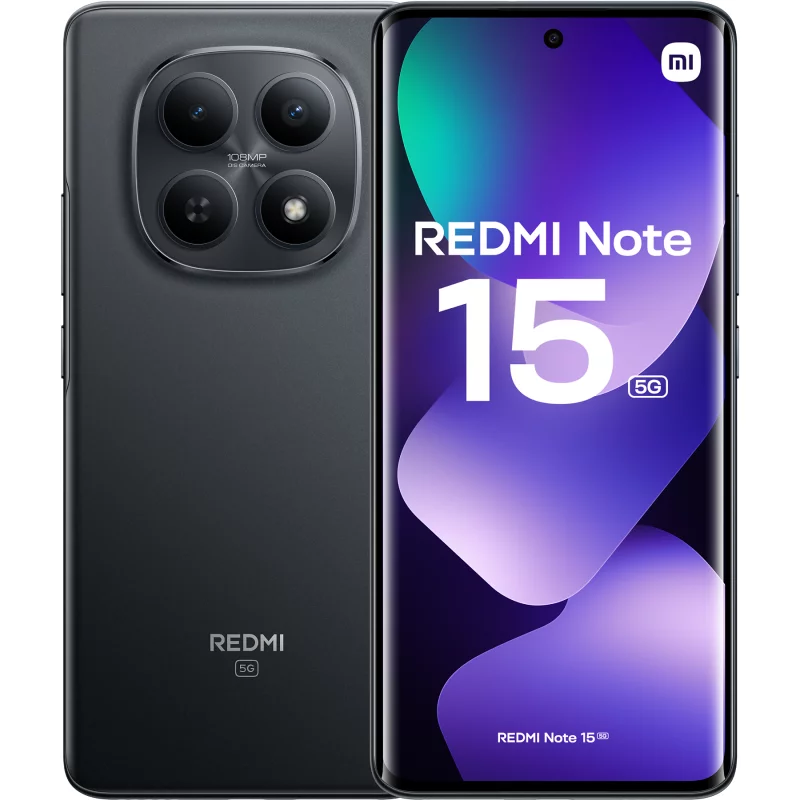 Image : XIAOMI REDMI Note 15 5G Noir 8 GO + 256 GO