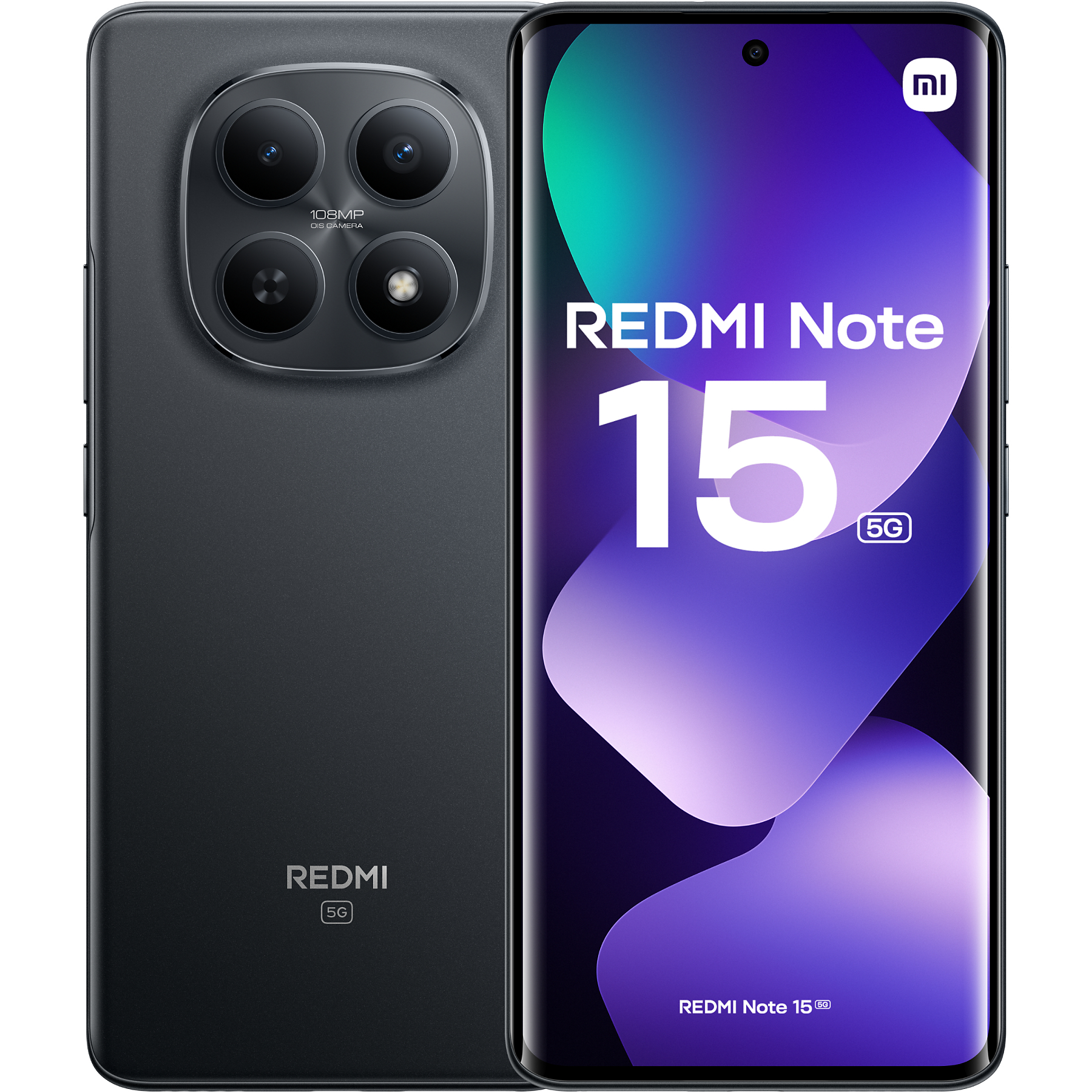 Image : XIAOMI REDMI Note 15 5G Noir 8 GO + 256 GO