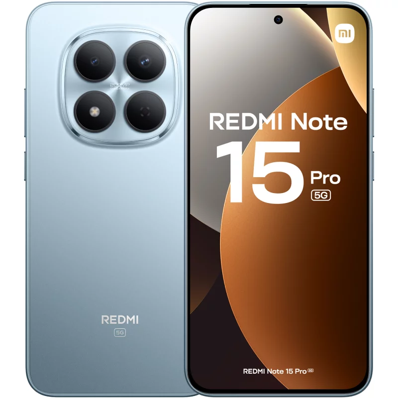 Image : XIAOMI REDMI Note 15 Pro 5G Bleu 8 GO + 256 GO
