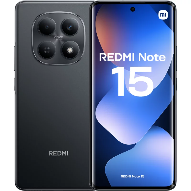 Image : XIAOMI REDMI Note 15 Noir 8 GO + 256 GO