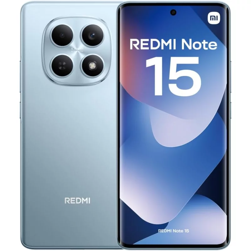 Image : XIAOMI REDMI Note 15 Bleu 8 GO + 256 GO