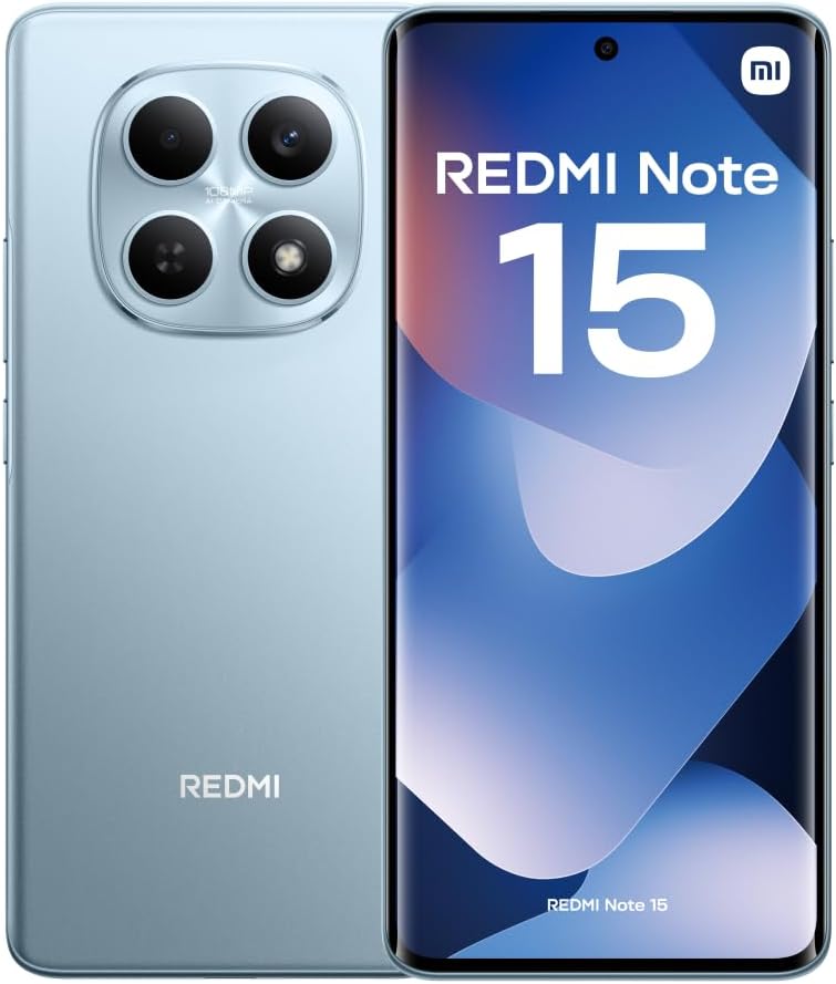 Image : XIAOMI REDMI Note 15 Bleu 8 GO + 256 GO