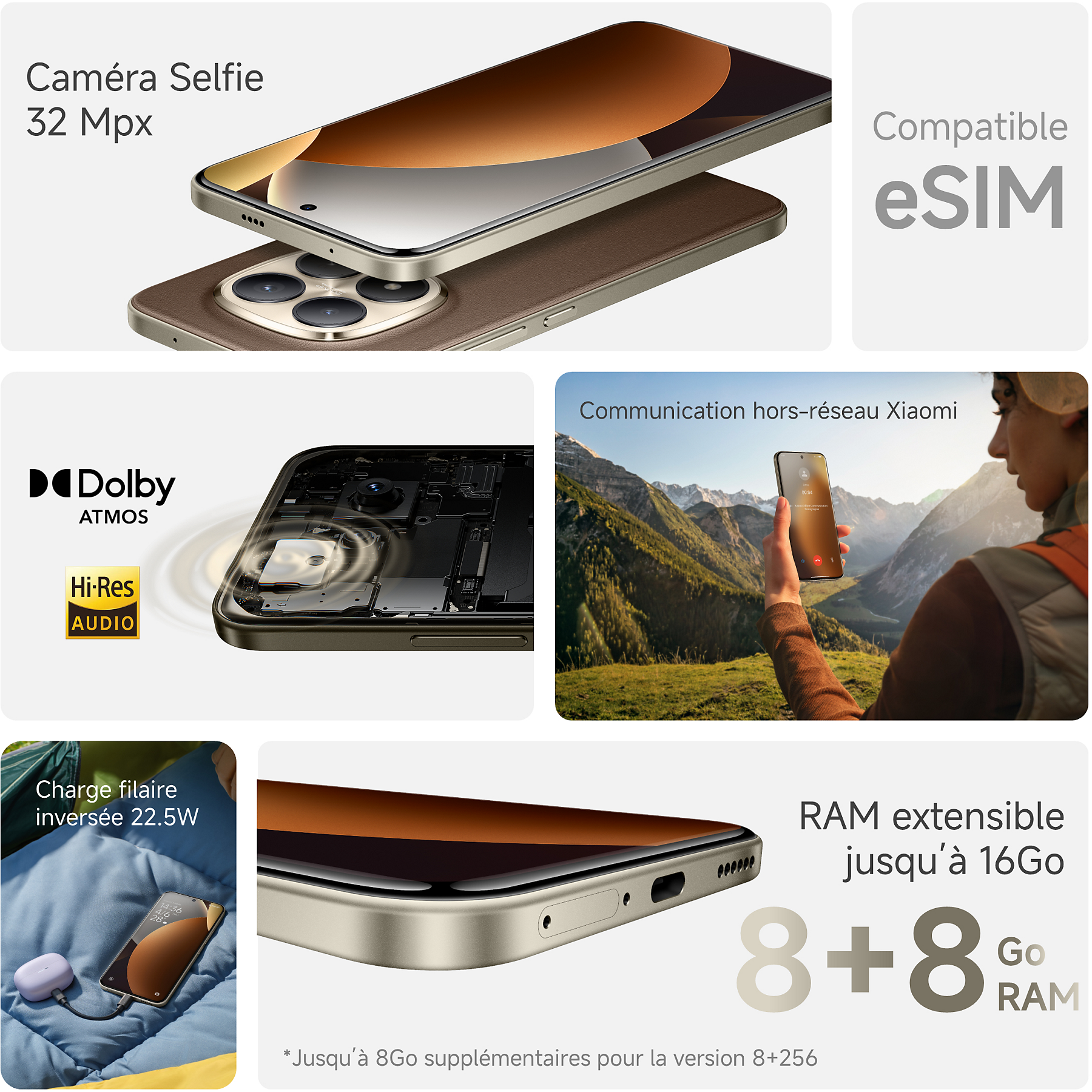 XIAOMI REDMI Note 15 Pro+ 5G Moka 12 GO + 512 GO en promo