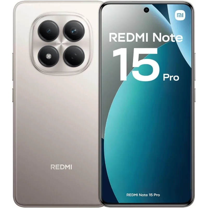 Image : XIAOMI REDMI Note 15 Pro Gris Titane 12 GO + 512 GO