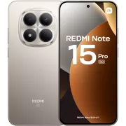 XIAOMI REDMI Note 15 Pro 5G Gris Titane 8 GO + 512 GO