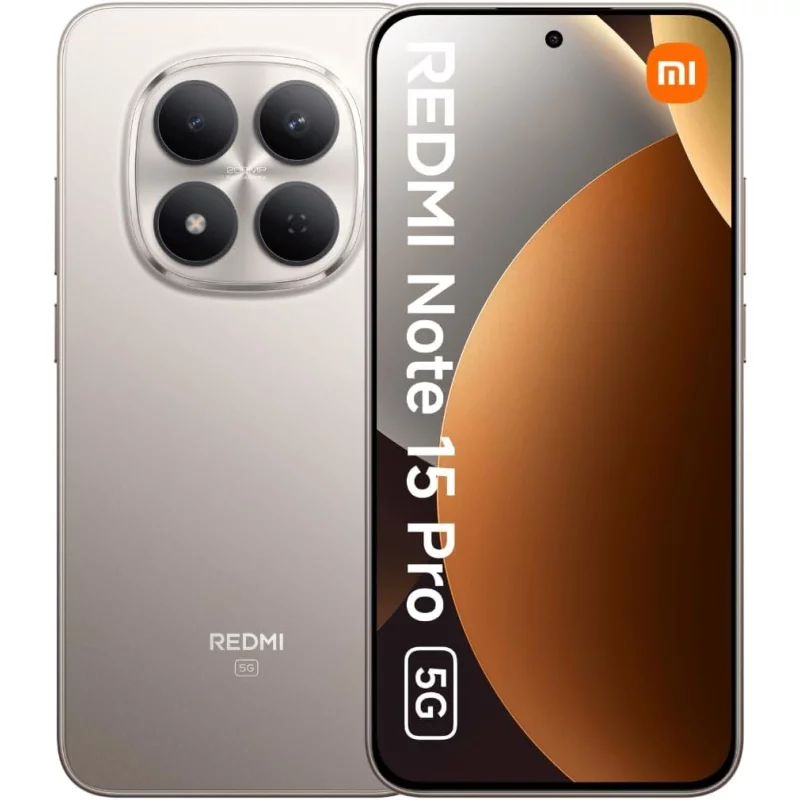 Image : XIAOMI REDMI Note 15 Pro 5G Gris Titane 12 GO + 512 GO