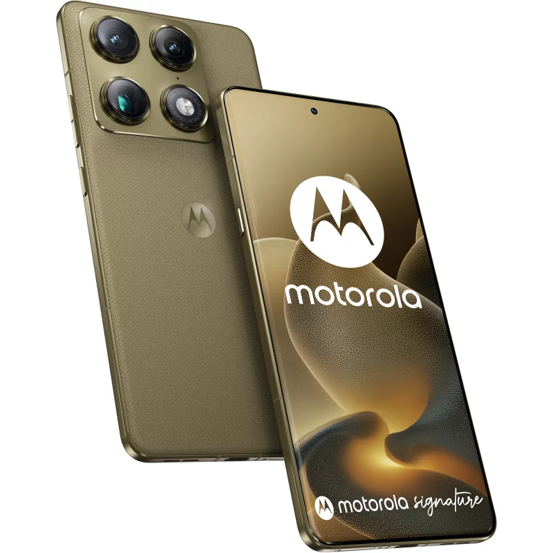 Image : MOTOROLA Signature 5G 512 Go Vert Martini Olive