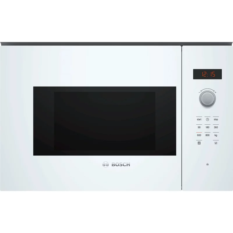 Image : BOSCH BFL523MW1F Série 4 Blanc - Micro-ondes